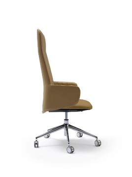 DEEP DIAMOND / EXECUTIVE - High-back executive chair with 5-spoke base by Quinti Sedute - view 3